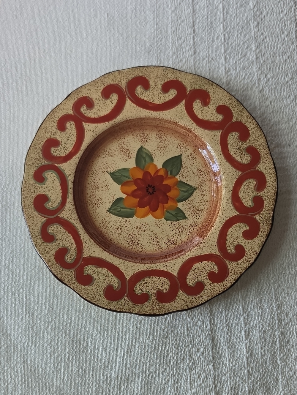 Casa Cristina Home Collection By Cbk Vintage Plate